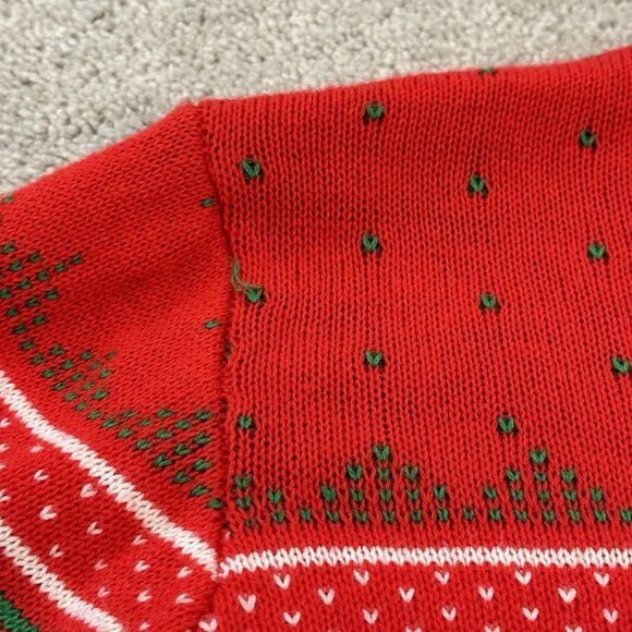 The Office Dunder Miffin Red Christmas Ugly Sweater Size M - Picture 6 of 6